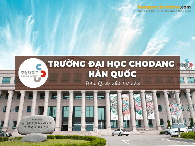 Đại học Chodang - tỷ lệ sinh viên ra trường có việc làm cao