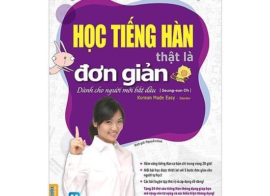 Review sách học tiếng Hàn thật là đơn giản dành cho người mới bắt đầu