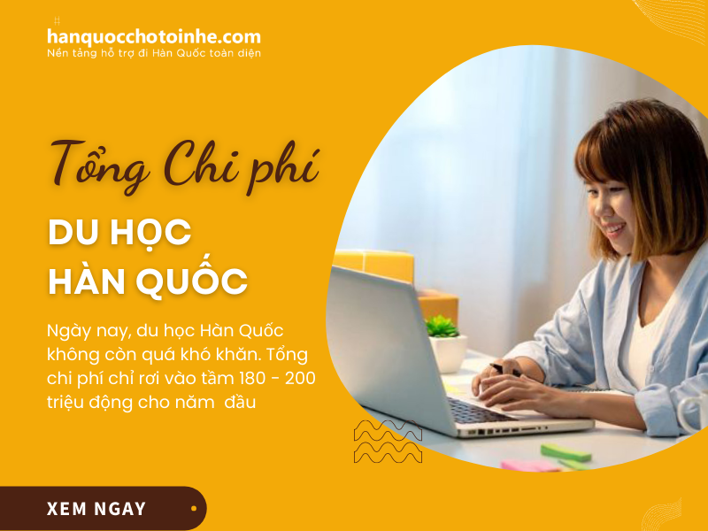 Tổng chi phí du học Nhật Bản