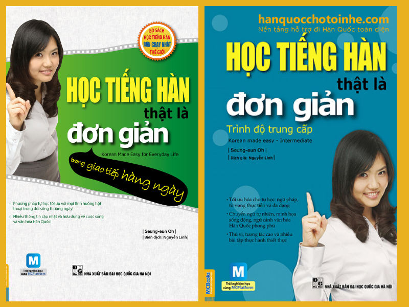 Sách học tiếng Hàn thật đơn giản