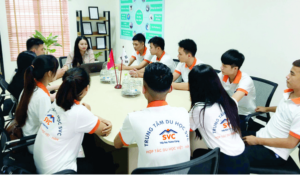 Sinh viên trung tâm du học SVC